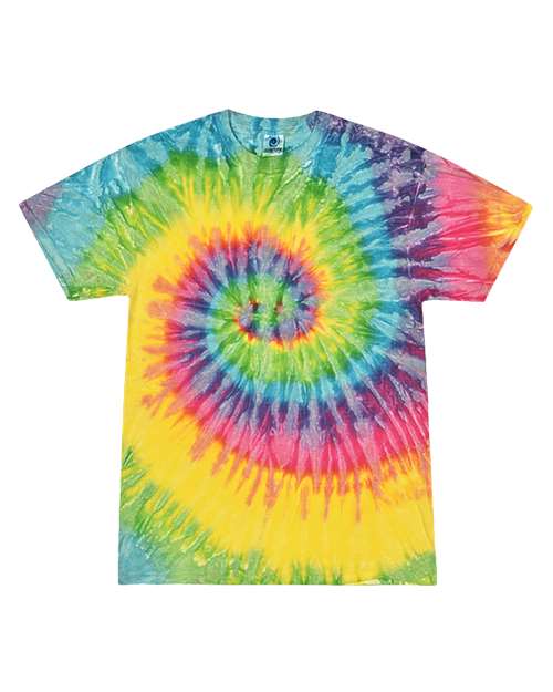 Colortone - Unisex Multi-Color Tie-Dyed T-Shirt - 1000