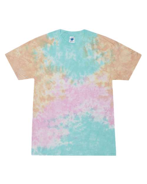 Colortone - Unisex Multi-Color Tie-Dyed T-Shirt - 1000