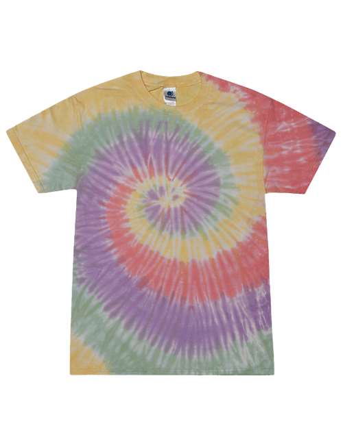 Colortone - Unisex Multi-Color Tie-Dyed T-Shirt - 1000