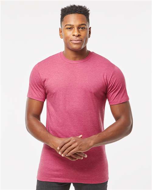 Tultex - Camiseta de mezcla de algodón premium para hombre - 541
