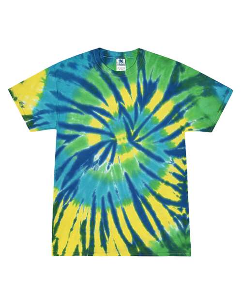 Colortone - Unisex Multi-Color Tie-Dyed T-Shirt - 1000