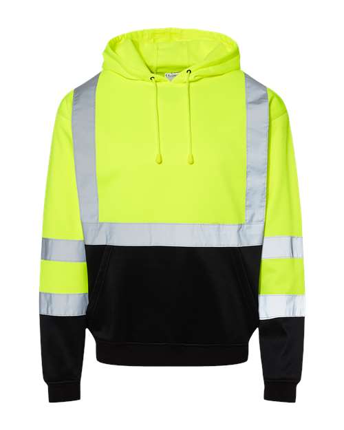 Kishigo - Sudadera unisex con capucha de alta visibilidad - JS154