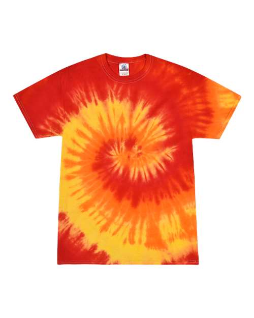 Colortone - Unisex Multi-Color Tie-Dyed T-Shirt - 1000