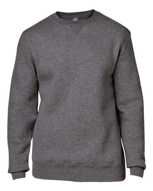 J. America - Unisex Premium Fleece Crewneck Sweatshirt - 8424