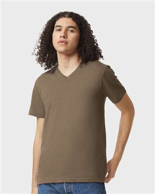 American Apparel - Unisex CVC V-Neck Tee - 2006CVC