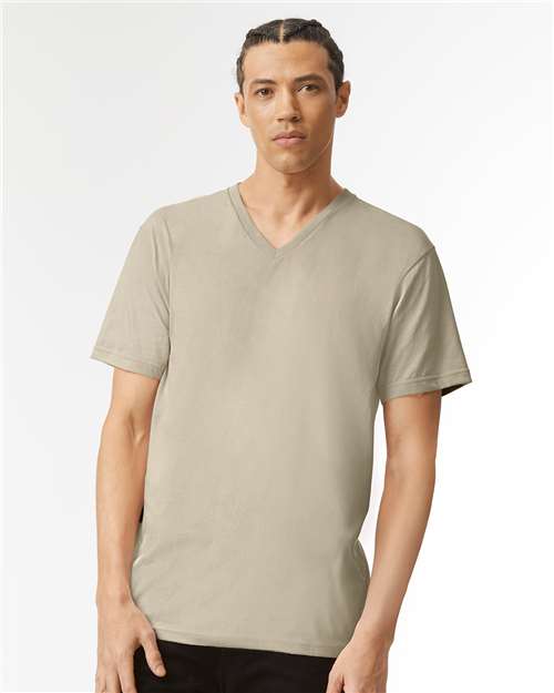 American Apparel - Unisex CVC V-Neck Tee - 2006CVC