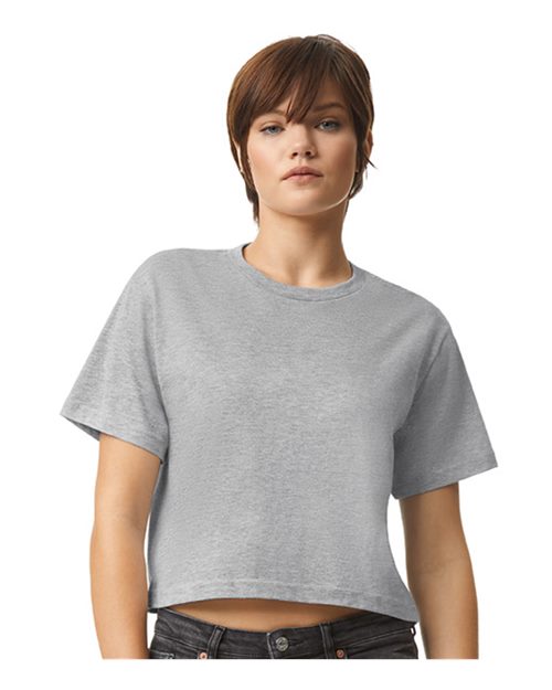 American Apparel - Women's Fine Jersey Mid-Length Boxy Tee - 102