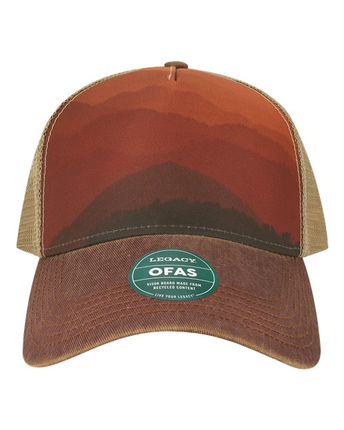 LEGACY - Old Favorite Five-Panel Trucker Cap - OFAFP