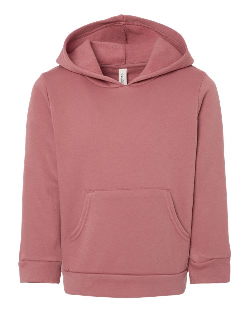 BELLA + CANVAS - Toddler Sponge Fleece Pullover Hoodie Sweatshirt - 3719T