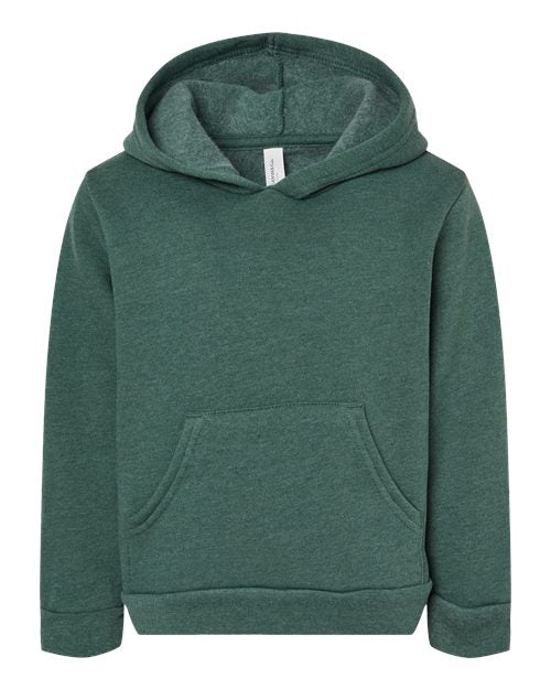BELLA + CANVAS - Toddler Sponge Fleece Pullover Hoodie Sweatshirt - 3719T