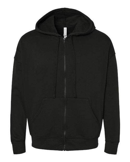 BELLA + CANVAS - Unisex Sponge Fleece DTM Full-Zip Hoodie Sweatshirt - 3759