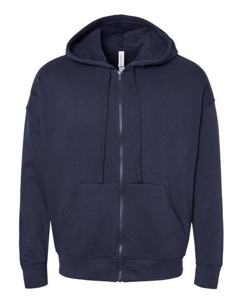 BELLA + CANVAS - Unisex Sponge Fleece DTM Full-Zip Hoodie Sweatshirt - 3759