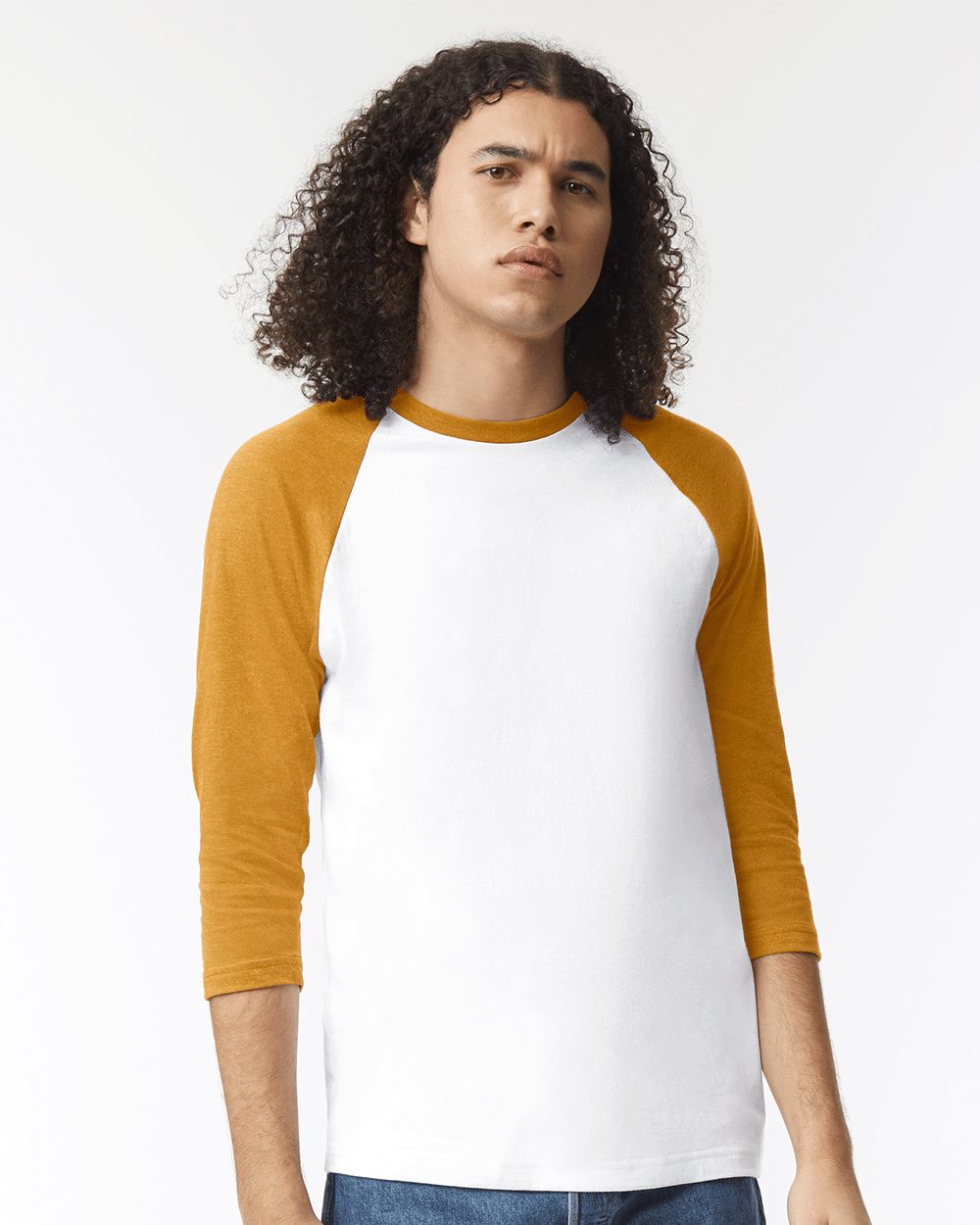 American Apparel - Unisex CVC Raglan Tee - 2003CVC