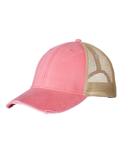 Adams Headwear - Ollie Distressed Trucker Cap - OL102