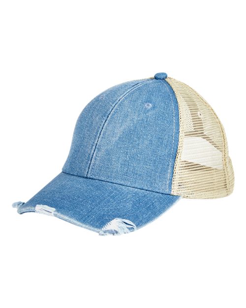 Adams Headwear - Ollie Distressed Trucker Cap - OL102