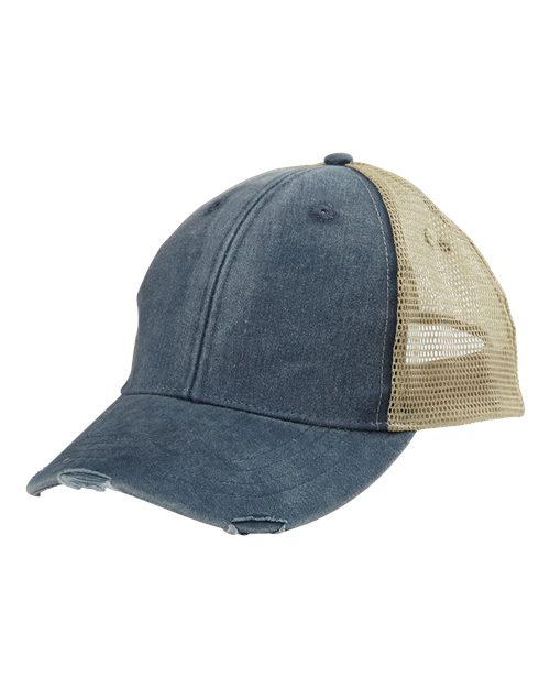 Adams Headwear - Ollie Distressed Trucker Cap - OL102