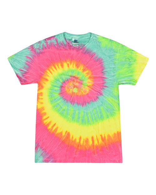 Colortone - Unisex Multi-Color Tie-Dyed T-Shirt - 1000