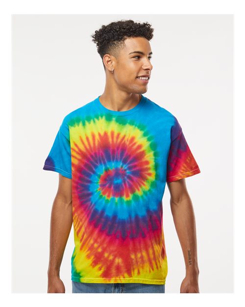 Colortone - Unisex Multi-Color Tie-Dyed T-Shirt - 1000