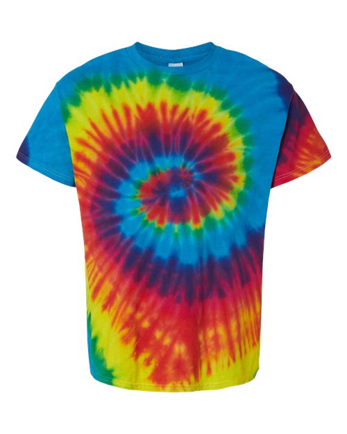 Colortone - Youth Multi-Color Tie-Dyed T-Shirt - 1000Y
