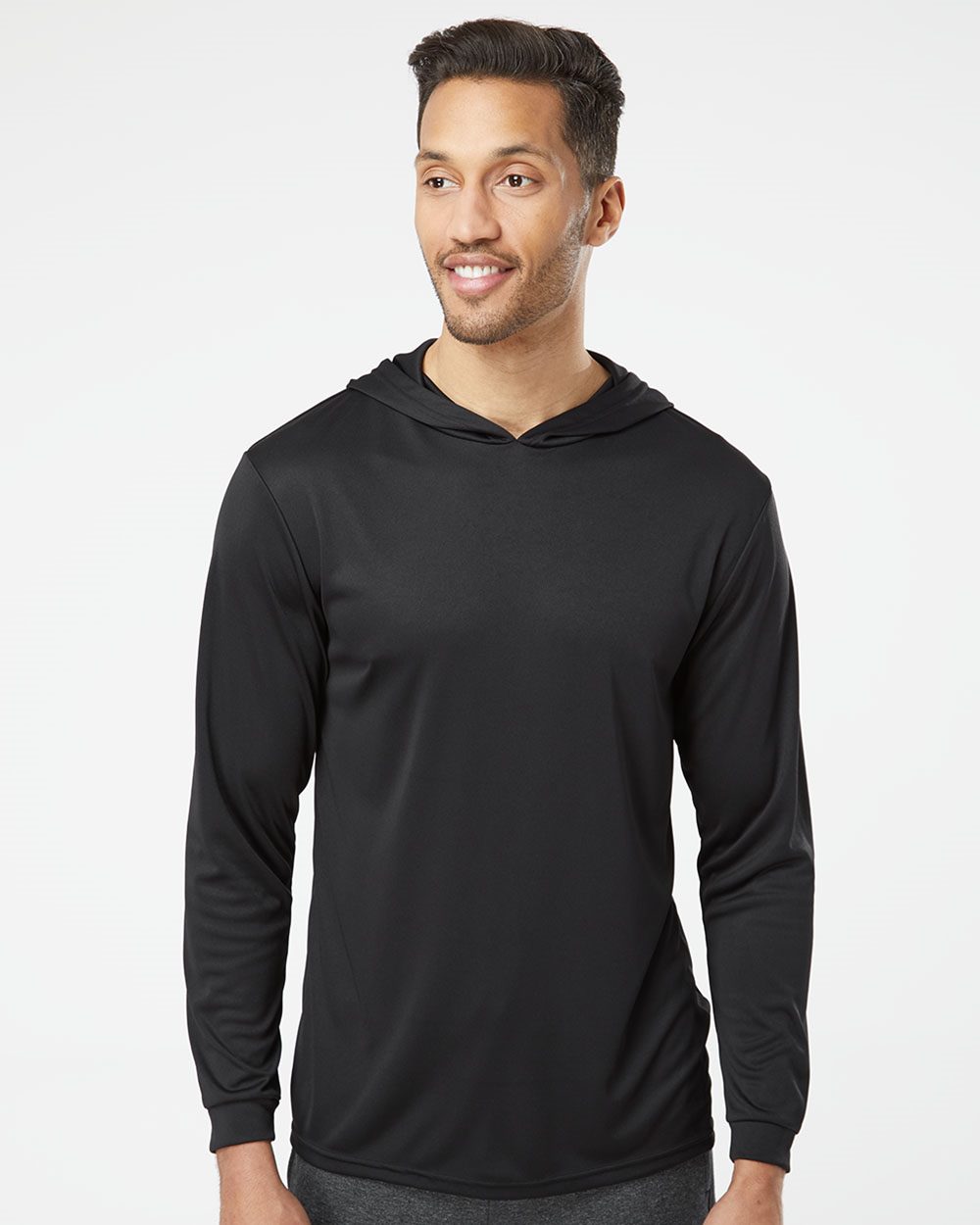 Paragon - Camiseta unisex de manga larga con capucha y rendimiento Bahama - 220