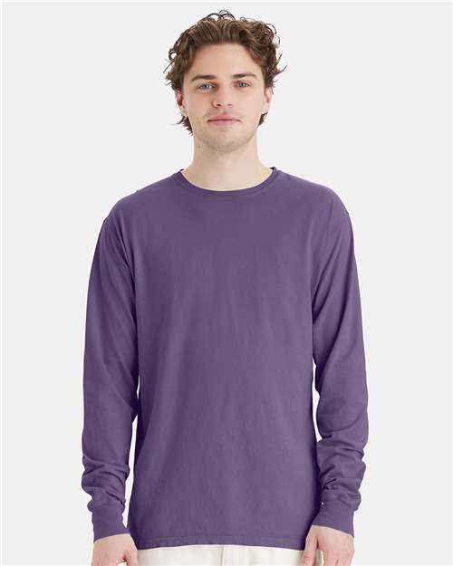 ComfortWash de Hanes - Camiseta unisex de manga larga teñida - GDH200