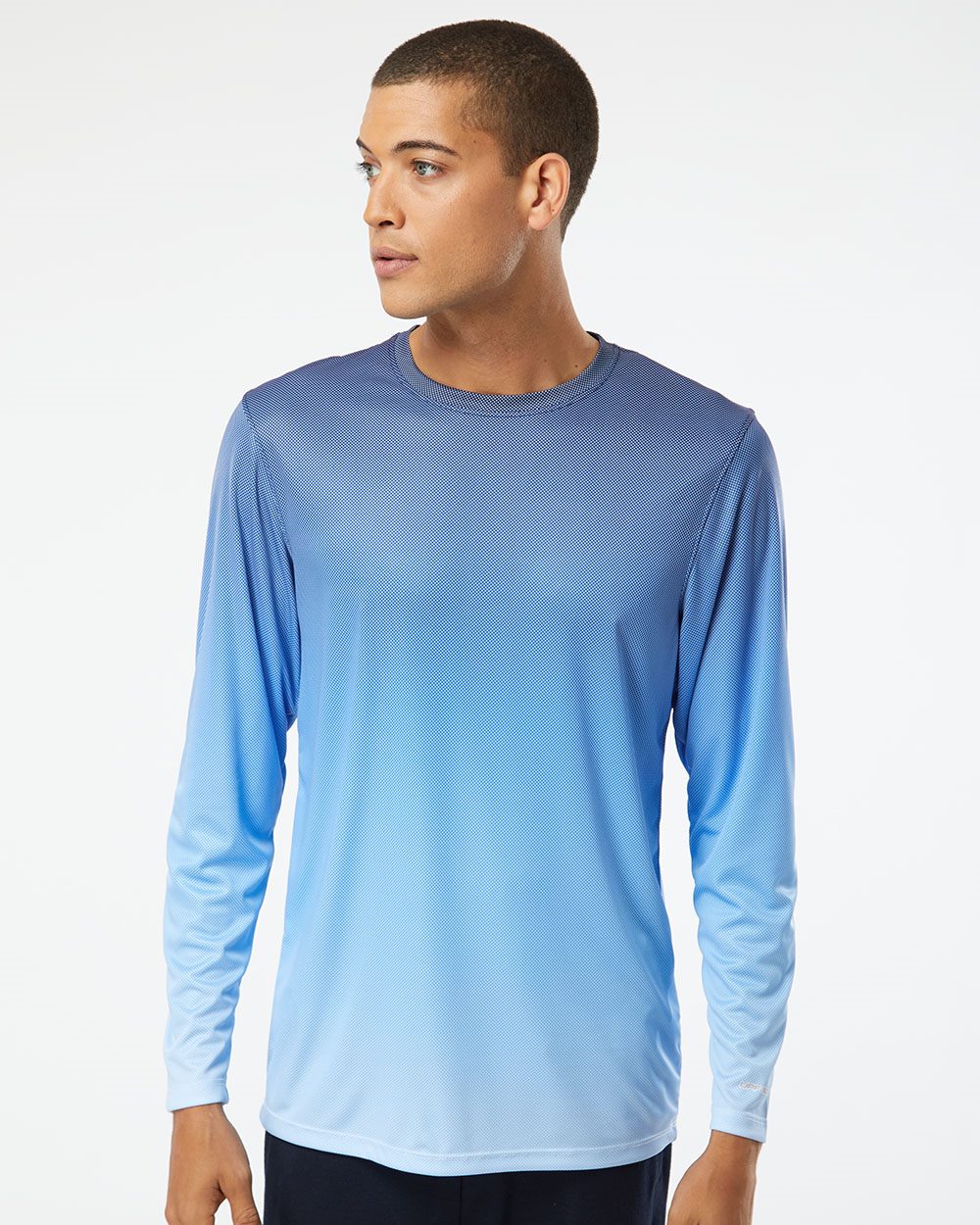 Paragon - Unisex Barbados Performance Pin Dot Long Sleeve T-Shirt - 225