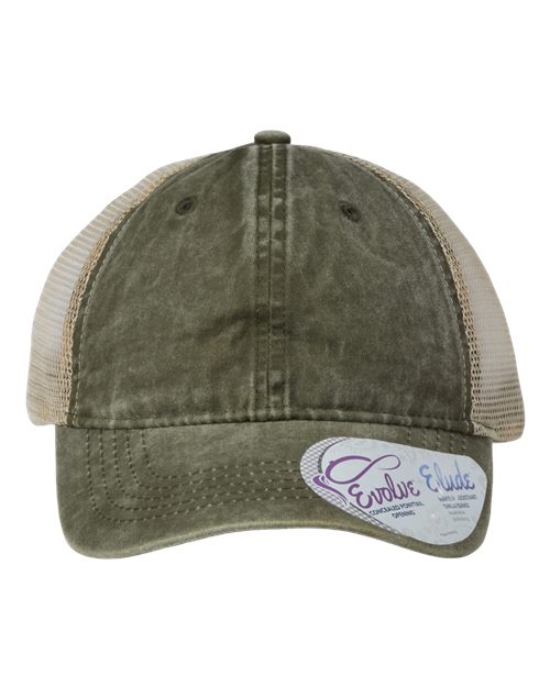 Infinity Her - Women's Washed Mesh-Back Cap - TESS