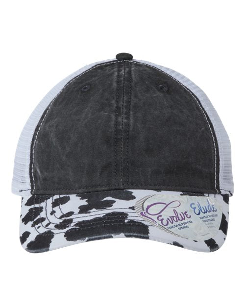 Infinity Her - Visera estampada para mujer con malla trasera - JANET
