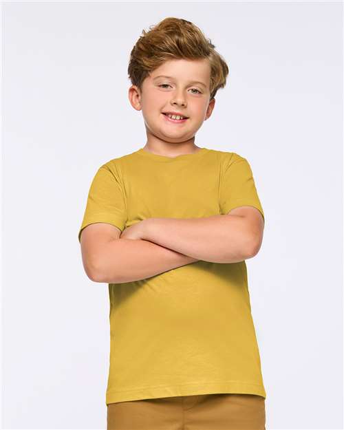 LAT - Youth Fine Jersey Tee - 6101