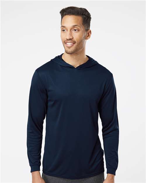 Paragon - Unisex Bahama Performance Hooded Long Sleeve T-Shirt - 220