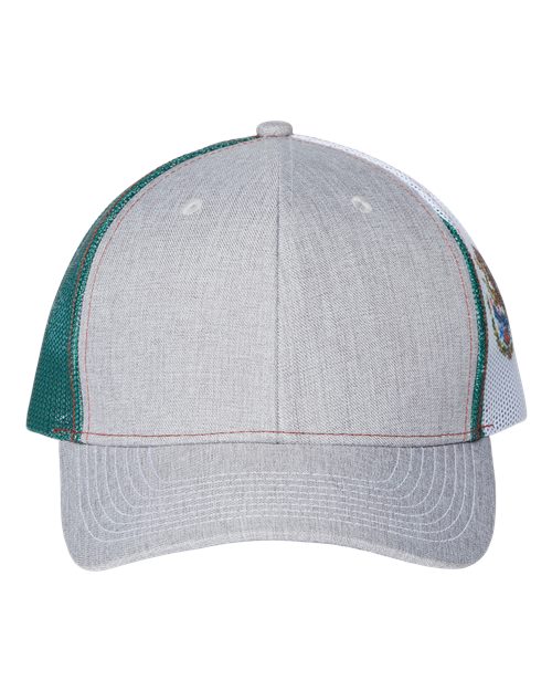 Kati - Gorra de camionero de malla estampada - S700M