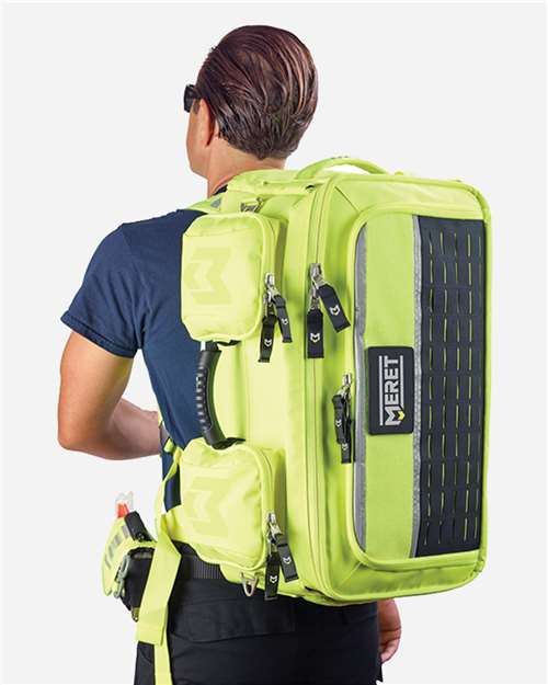 MERET - OMNI™ PRO X High Viz Yellow EMS Medical Convertible Backpack Bag - M8101HV