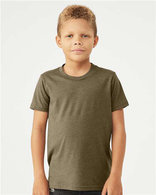 BELLA + CANVAS - Camiseta juvenil CVC - 3001YCVC
