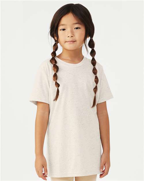 BELLA + CANVAS - Camiseta juvenil de mezcla triple - 3413Y