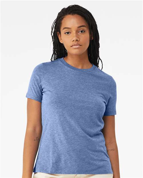 BELLA + CANVAS - Camiseta de triblend de corte relajado para mujer - 6413
