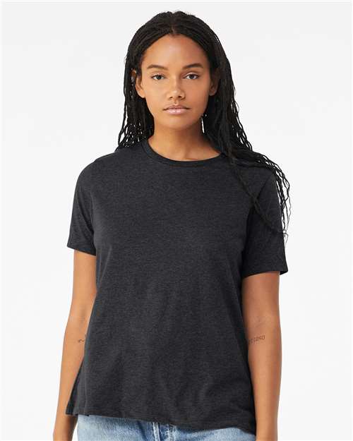 BELLA + CANVAS - Camiseta de triblend de corte relajado para mujer - 6413