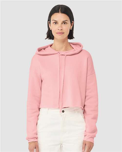 BELLA + CANVAS - Women's Crop Fleece Hoodie Sweatshirt - 7502