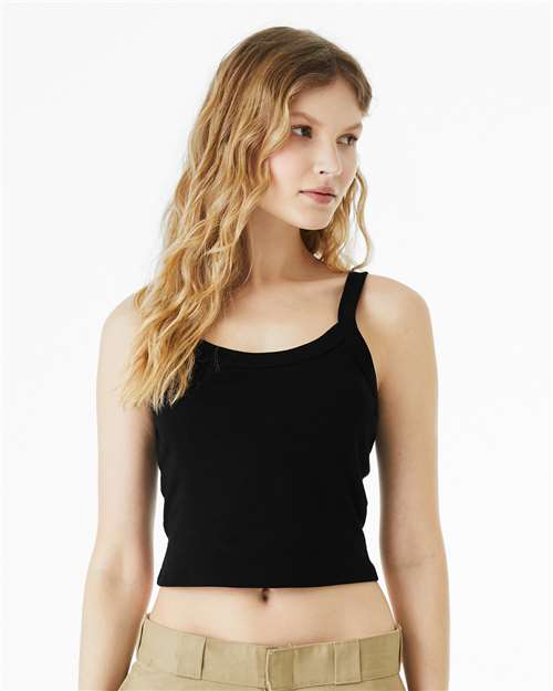 BELLA + CANVAS - Women's Micro Rib Spaghetti Strap Tank - 1012