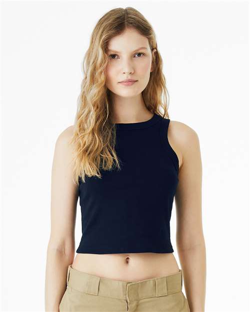 BELLA + CANVAS - Camiseta de tirantes de canalé para mujer - 1019
