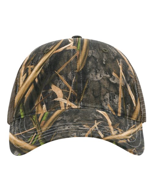 Richardson - Garment Washed Printed Trucker Cap - 111P
