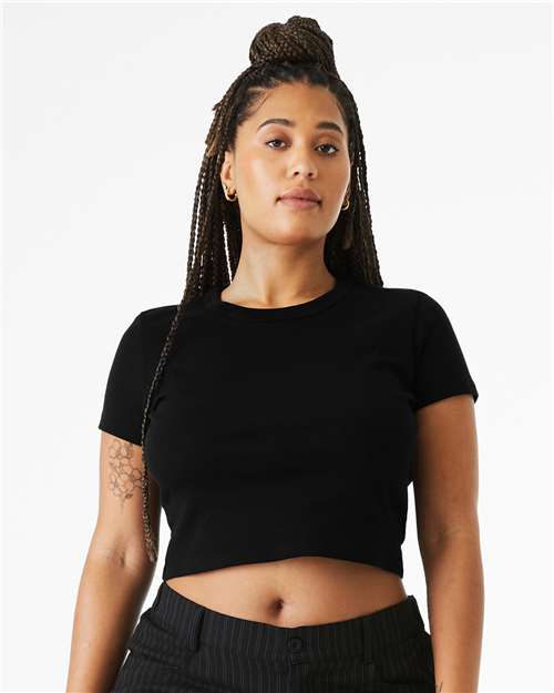 BELLA + CANVAS - Camiseta de bebé de microcanalé para mujer - 1010