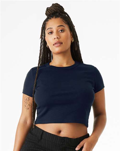 BELLA + CANVAS - Camiseta de bebé de microcanalé para mujer - 1010