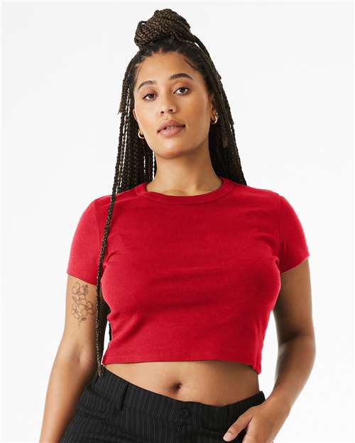 BELLA + CANVAS - Camiseta de bebé de microcanalé para mujer - 1010