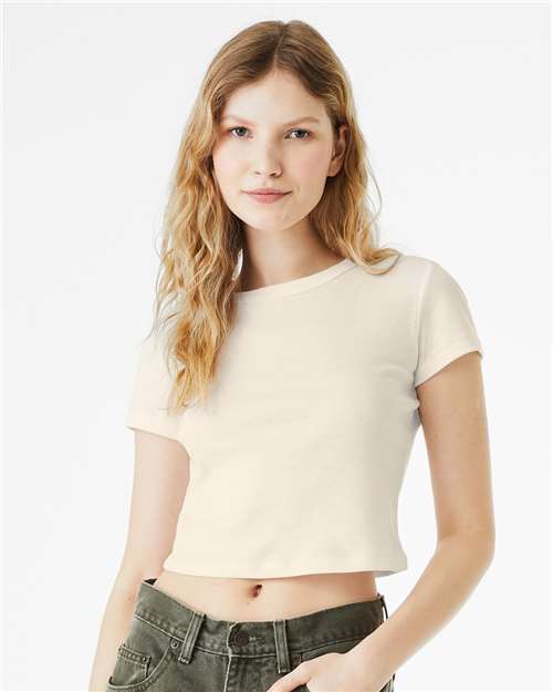 BELLA + CANVAS - Camiseta de bebé de microcanalé para mujer - 1010