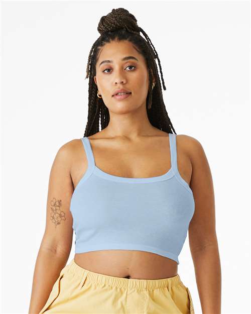 BELLA + CANVAS - Women's Micro Rib Spaghetti Strap Tank - 1012
