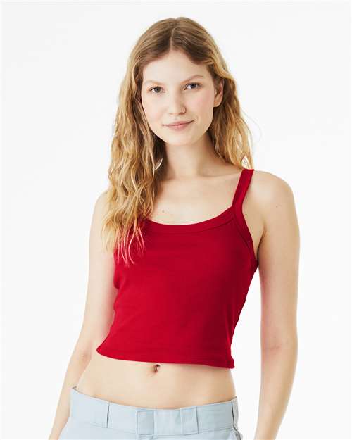 BELLA + CANVAS - Women's Micro Rib Spaghetti Strap Tank - 1012
