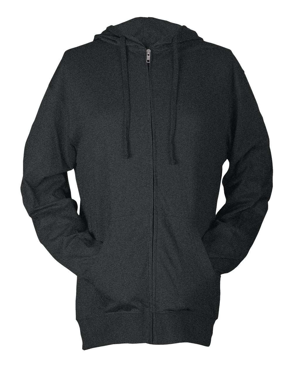 Tultex - Unisex Beach Full-Zip Hooded Long Sleeve T-Shirt - 260