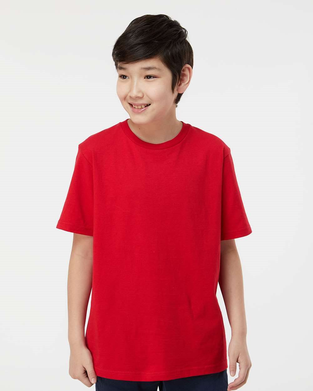 Tultex - Camiseta de jersey de peso pesado para jóvenes - 295