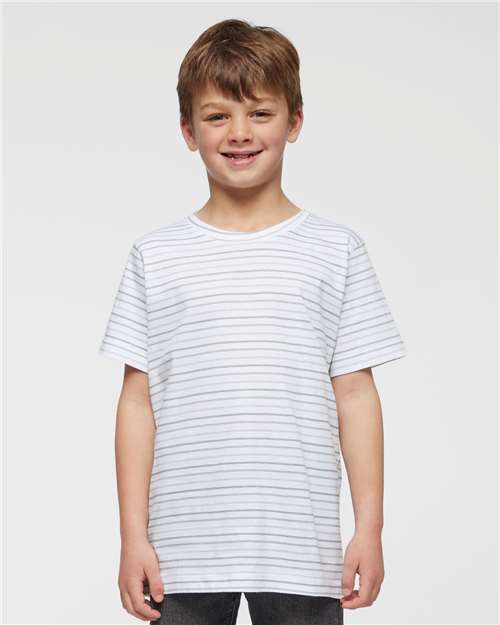 LAT - Youth Fine Jersey Tee - 6101