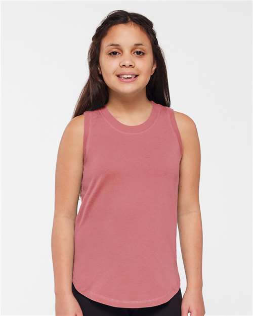 LAT - Girls' Relaxed Fine Jersey Tank - 2692
